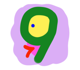 Alphabet kun Sticker sticker #15792412