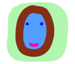 Alphabet kun Sticker sticker #15792413