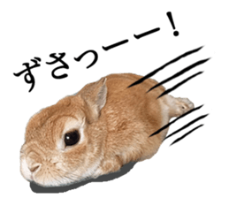 Mr MOQ the Rabbit version.2 sticker #15792615