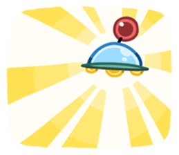 Alien Kiki&Cheer sticker #15792666