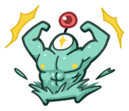 Alien Kiki&Cheer sticker #15792671