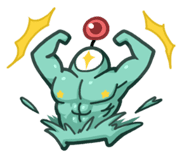 Alien Kiki&Cheer sticker #15792671