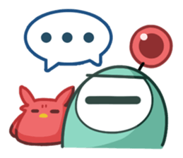 Alien Kiki&Cheer sticker #15792673