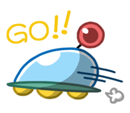 Alien Kiki&Cheer sticker #15792675