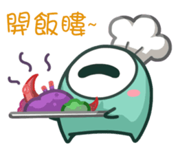 Alien Kiki&Cheer sticker #15792686