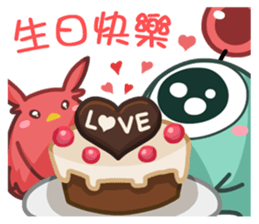 Alien Kiki&Cheer sticker #15792699