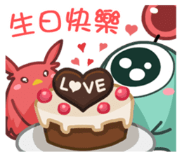 Alien Kiki&Cheer sticker #15792699