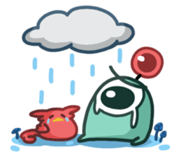 Alien Kiki&Cheer sticker #15792701