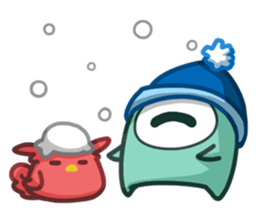 Alien Kiki&Cheer sticker #15792704