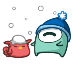 Alien Kiki&Cheer sticker #15792704