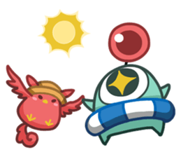 Alien Kiki&Cheer sticker #15792705