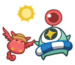 Alien Kiki&Cheer sticker #15792705