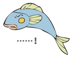 Fish's claim sticker #15792734