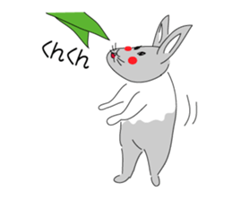 cute raabbit sticker #15792891