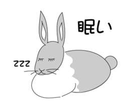 cute raabbit sticker #15792897