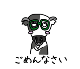 Come back animal. sticker #15793271