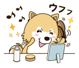 A sticker willingly. Pomeranian Act sticker #15793651