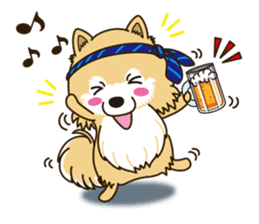 A sticker willingly. Pomeranian Act sticker #15793656