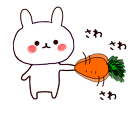 Honorific rabbit that anyone can use sticker #15793744