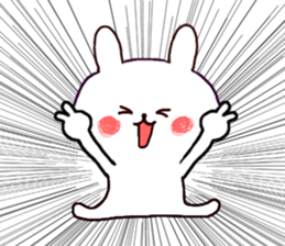 Honorific rabbit that anyone can use sticker #15793755