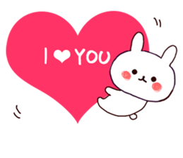 Honorific rabbit that anyone can use sticker #15793766