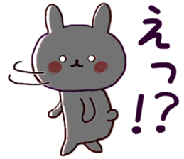 Honorific rabbit that anyone can use sticker #15793774