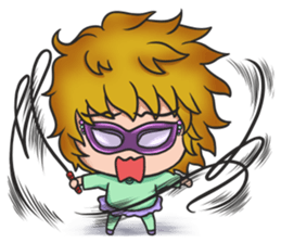 light & dark girl sticker #15794323