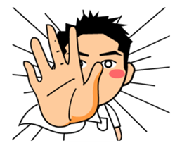 KAZU - san sticker #15794373