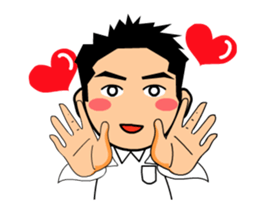 KAZU - san sticker #15794375