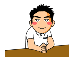 KAZU - san sticker #15794390