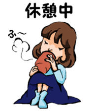 Teacher of piano lesson sticker #15794530