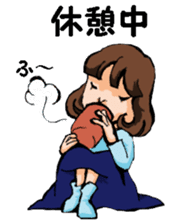 Teacher of piano lesson sticker #15794530