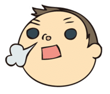 My son is so cute. sticker #15794730