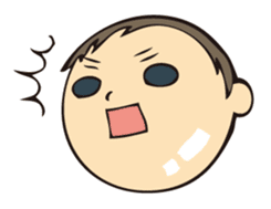 My son is so cute. sticker #15794733