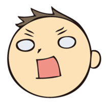 My son is so cute. sticker #15794736