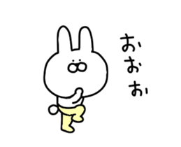 Answering rabbits sticker #15795144