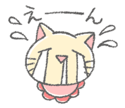 Drooling cat that love games sticker #15795269