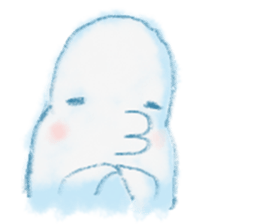 beluga whale sticker #15795533