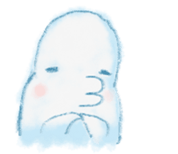 beluga whale sticker #15795533