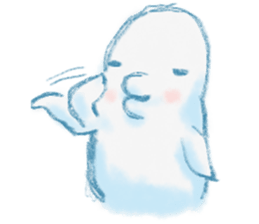 beluga whale sticker #15795536
