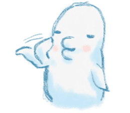 beluga whale sticker #15795536