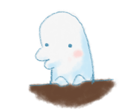 beluga whale sticker #15795540