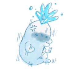 beluga whale sticker #15795543