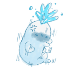 beluga whale sticker #15795543