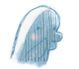 beluga whale sticker #15795545
