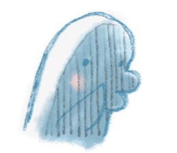 beluga whale sticker #15795545