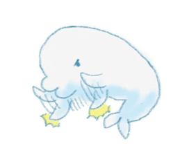 beluga whale sticker #15795550