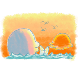 beluga whale sticker #15795554