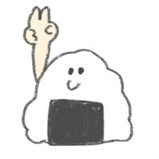 Honwaka rice ball sticker #15795652