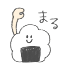 Honwaka rice ball sticker #15795653